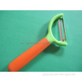 colorful steel stainless vegetable and fruit peeler